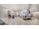 Modern kitchen with quartz countertops and stainless steel sink at 5760 Midnight Pass Rd # 307D, Sarasota, FL 34242