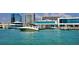 Scenic marina view with boats and waterfront restaurants at 1064 N Tamiami Trl # 1311, Sarasota, FL 34236