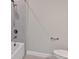 Bathroom with shower and toilet at 1904 Monte Carlo Dr, Sarasota, FL 34231