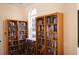 Community library with numerous bookshelves at 1904 Monte Carlo Dr, Sarasota, FL 34231