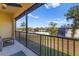 Enjoy the view from this screened balcony, overlooking the community at 1904 Monte Carlo Dr, Sarasota, FL 34231