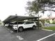 Covered parking spot available for condo residents at 4546 Longwater # 44, Sarasota, FL 34235