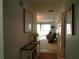Spacious hallway with access to living room and other rooms at 4546 Longwater # 44, Sarasota, FL 34235