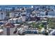 Aerial view showcasing the property's location and surrounding cityscape at 62 Audubon Pl, Sarasota, FL 34237