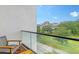 Private balcony overlooking city views at 62 Audubon Pl, Sarasota, FL 34237