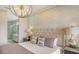Bright bedroom with ensuite bathroom access at 62 Audubon Pl, Sarasota, FL 34237
