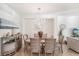 Elegant dining room with modern light fixture at 931 Tidewater Shores Loop # 931, Bradenton, FL 34208