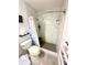 Clean bathroom with a large shower and updated fixtures at 108 Shell Rd, Venice, FL 34293