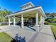 Covered pavilion with picnic tables for outdoor gatherings at 12496 Palatka Dr, Venice, FL 34293