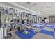 Well-equipped gym featuring various weight machines and cardio equipment at 12926 True Blue Cir, Bradenton, FL 34211