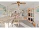 Bright and airy living room with comfortable seating at 1801 Gulf N Dr # 222, Bradenton Beach, FL 34217