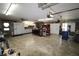 Large workshop with plenty of storage and workbenches at 1820 E Leewynn Dr, Sarasota, FL 34240