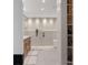 Bright bathroom with double vanity, walk-in shower, and freestanding tub at 1899 Buccaneer Cir, Sarasota, FL 34231