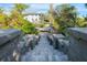 Steps leading down to private boat dock at 1899 Buccaneer Cir, Sarasota, FL 34231