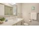 Updated bathroom with quartz countertop, modern vanity, and walk-in shower at 304 Spring Lakes Blvd # 304, Bradenton, FL 34210