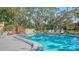 Refreshing community pool with lounge chairs and shaded seating at 304 Spring Lakes Blvd # 304, Bradenton, FL 34210