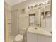 Bathroom with shower, toilet, and vanity at 4655 Tower Hill Ln # 2412, Sarasota, FL 34238