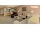 Living room, dining area, and kitchen at 4655 Tower Hill Ln # 2412, Sarasota, FL 34238