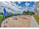 Large patio with multiple tables and chairs at 4655 Tower Hill Ln # 2412, Sarasota, FL 34238