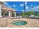 Relaxing spa with outdoor seating at 4655 Tower Hill Ln # 2412, Sarasota, FL 34238