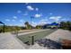 Two bocce ball courts with shade structures at 5716 Bay Pine Way, Sarasota, FL 34238