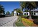 Community clubhouse entrance with landscaping at 5716 Bay Pine Way, Sarasota, FL 34238