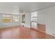 Bright sunroom with wood-look floors and access to the outdoors at 2107 Palma Sola Blvd # 84, Bradenton, FL 34209