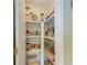 Pantry with organized shelving at 220 Monet Dr, Nokomis, FL 34275