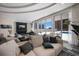 Bright and spacious community room with comfortable seating and large windows at 301 Quay Commons # 1111, Sarasota, FL 34236