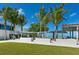 Beach pavilion and playground at Siesta Beach with covered picnic area at 3460 Flamingo Ave, Sarasota, FL 34242