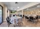 Community room with tables and chairs, ideal for gatherings at 4119 61St Avenue W Ter # 105, Bradenton, FL 34210