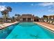 Community pool area with plenty of space for relaxation and recreation at 4119 61St Avenue W Ter # 105, Bradenton, FL 34210