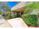 Well maintained community building entrance at 4477 Sandner Dr, Sarasota, FL 34243