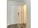 Interior view of the entryway with a door at 4477 Sandner Dr, Sarasota, FL 34243