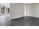 Spacious bonus room with hardwood floors and neutral wall colors at 4672 Mondrian Ct, Sarasota, FL 34240