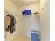 Well-organized closet with shelving and hanging rods at 7135 27Th W Ave # 7135, Bradenton, FL 34209