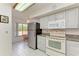 Kitchen with stainless steel appliances and granite countertops at 7135 27Th W Ave # 7135, Bradenton, FL 34209