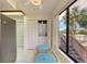 Compact laundry closet with stackable washer and dryer at 7135 27Th W Ave # 7135, Bradenton, FL 34209