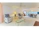 Relaxing living room with comfy armchairs and coffee table at 7135 27Th W Ave # 7135, Bradenton, FL 34209