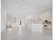Open floor plan with a modern kitchen and spacious living area at 7335 Fountain Palm Cir # 7335, Bradenton, FL 34203