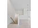 Clean and modern staircase leading to the upper level of the home at 7335 Fountain Palm Cir # 7335, Bradenton, FL 34203