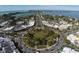 Aerial view of Anna Maria Island's charming downtown at 1800 Benjamin Franklin Dr # A304, Sarasota, FL 34236