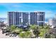 Oceanfront building, plenty of parking and lush landscaping at 1800 Benjamin Franklin Dr # A304, Sarasota, FL 34236