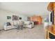 Spacious living area with sectional sofa and ocean view at 1800 Benjamin Franklin Dr # A304, Sarasota, FL 34236