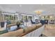 Elegant lobby with comfortable seating and modern decor at 1800 Benjamin Franklin Dr # A304, Sarasota, FL 34236