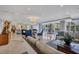 Spacious lobby with comfortable seating areas at 1800 Benjamin Franklin Dr # A304, Sarasota, FL 34236