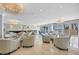 Bright lobby featuring ample seating and ocean views at 1800 Benjamin Franklin Dr # A304, Sarasota, FL 34236