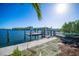 Waterfront property with private dock and lift at 19 Seaside Ct, Holmes Beach, FL 34217