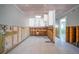 Under construction kitchen with new cabinets at 19 Seaside Ct, Holmes Beach, FL 34217