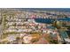 Picturesque coastal community with waterfront homes, lush landscaping, and recreational amenities for luxurious living at 23 Seaside Ct, Holmes Beach, FL 34217